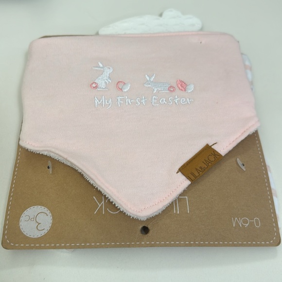 Lila & Jack - My First Easter Sunny Hat, Bib and Teether Set - NWT! - Picture 3 of 6